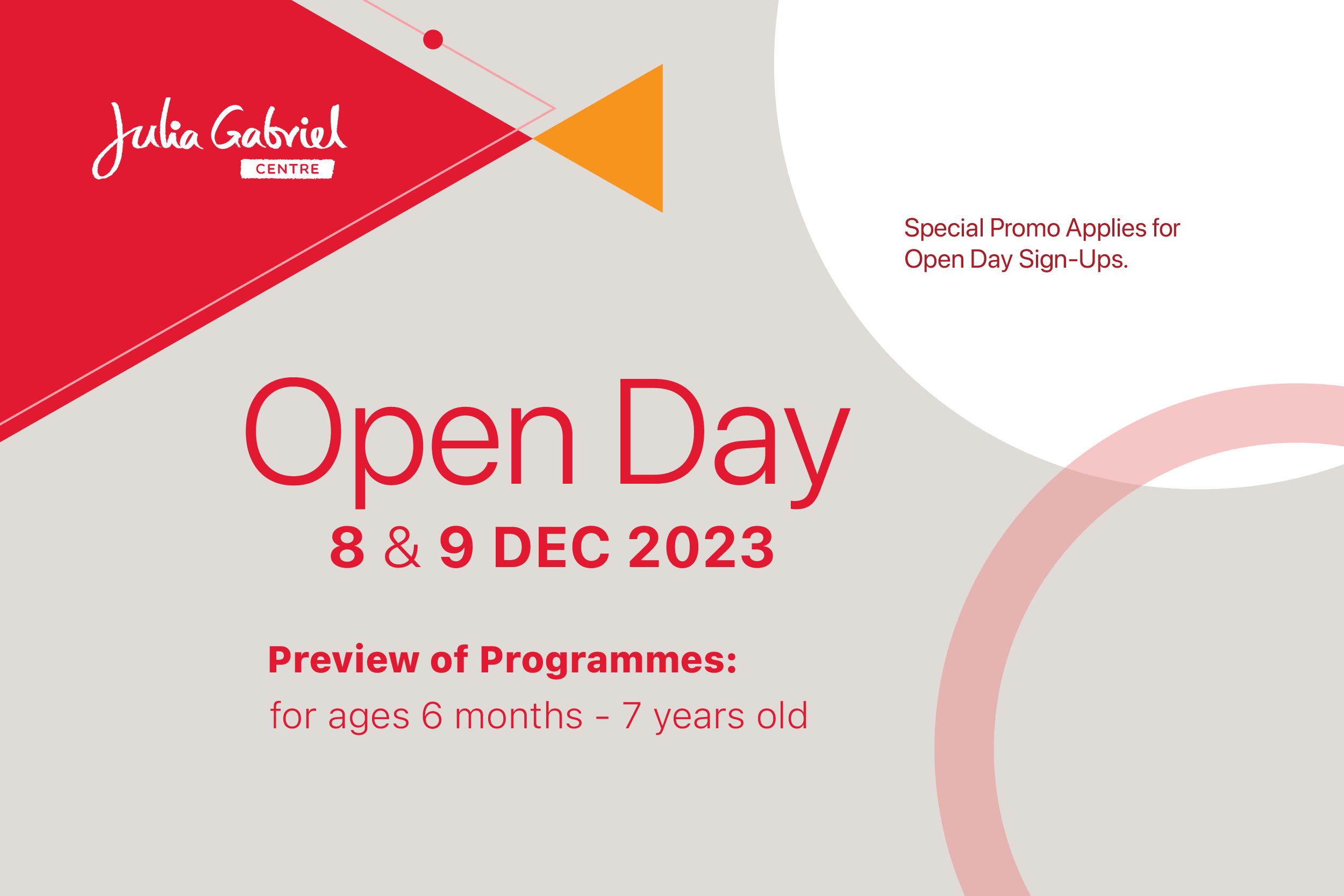 JGC Open Day - Dec 23 (whats on)